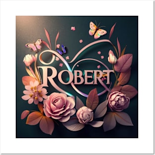 Robert name art Posters and Art